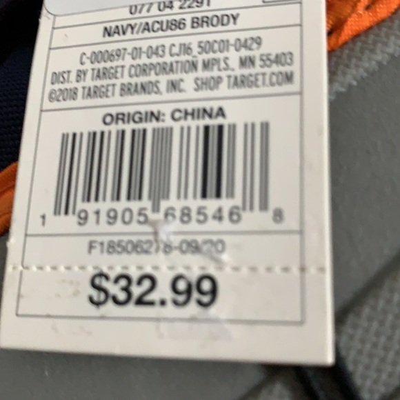 Cat &Jack waterproof boots NWT Velcro close Sz 2 - Picture 12 of 13